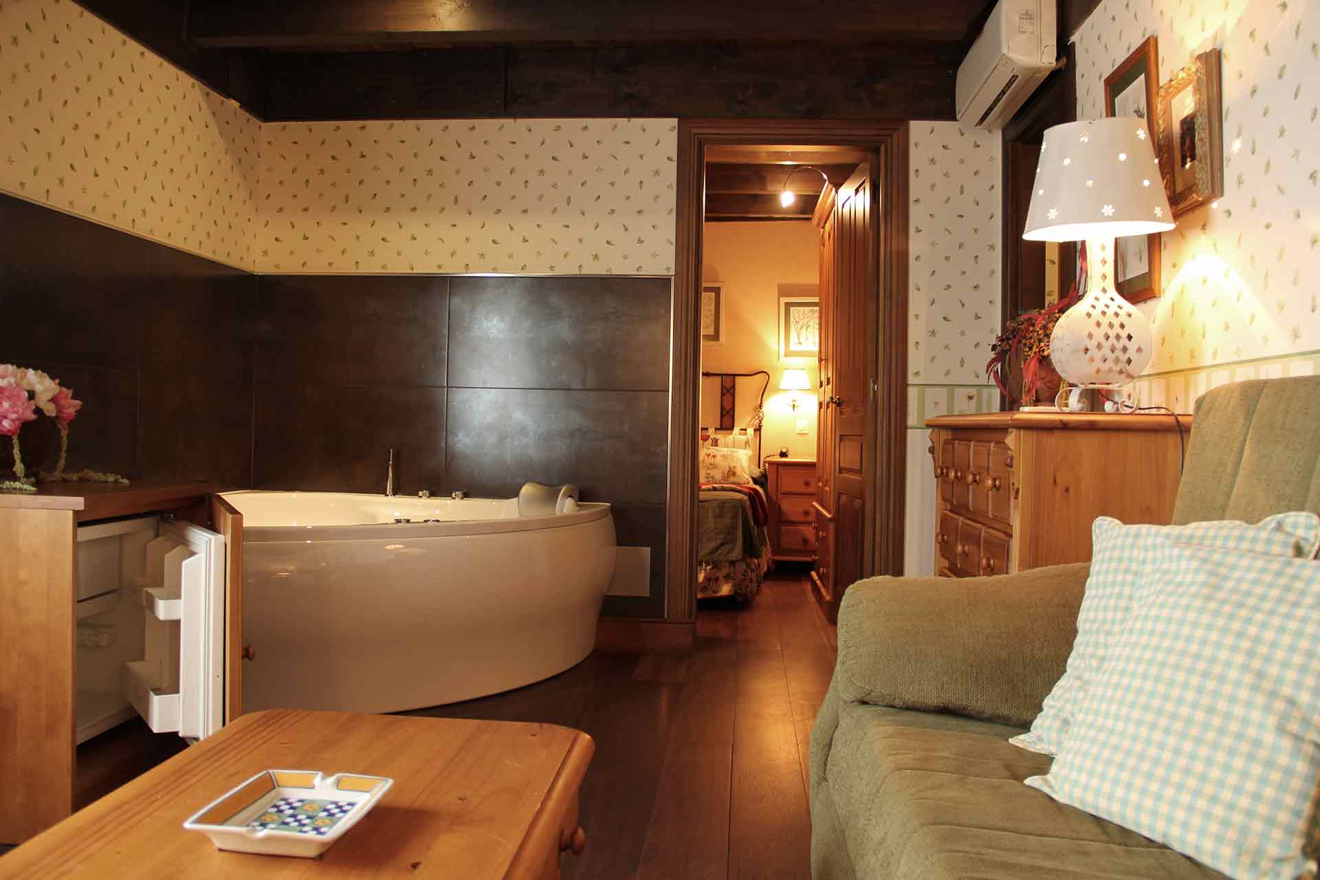 Junior suite con jacuzzi