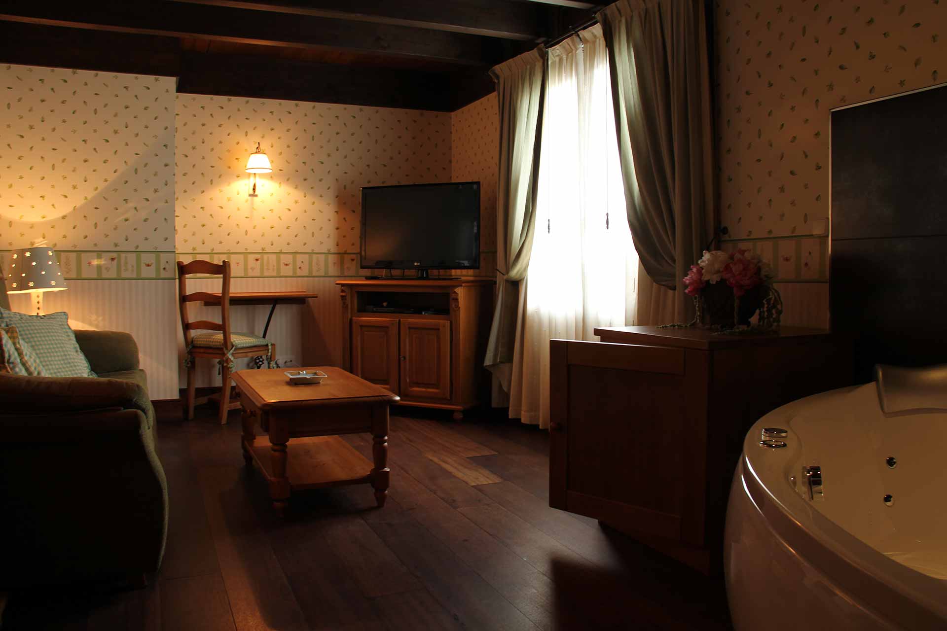 Junior suite con jacuzzi