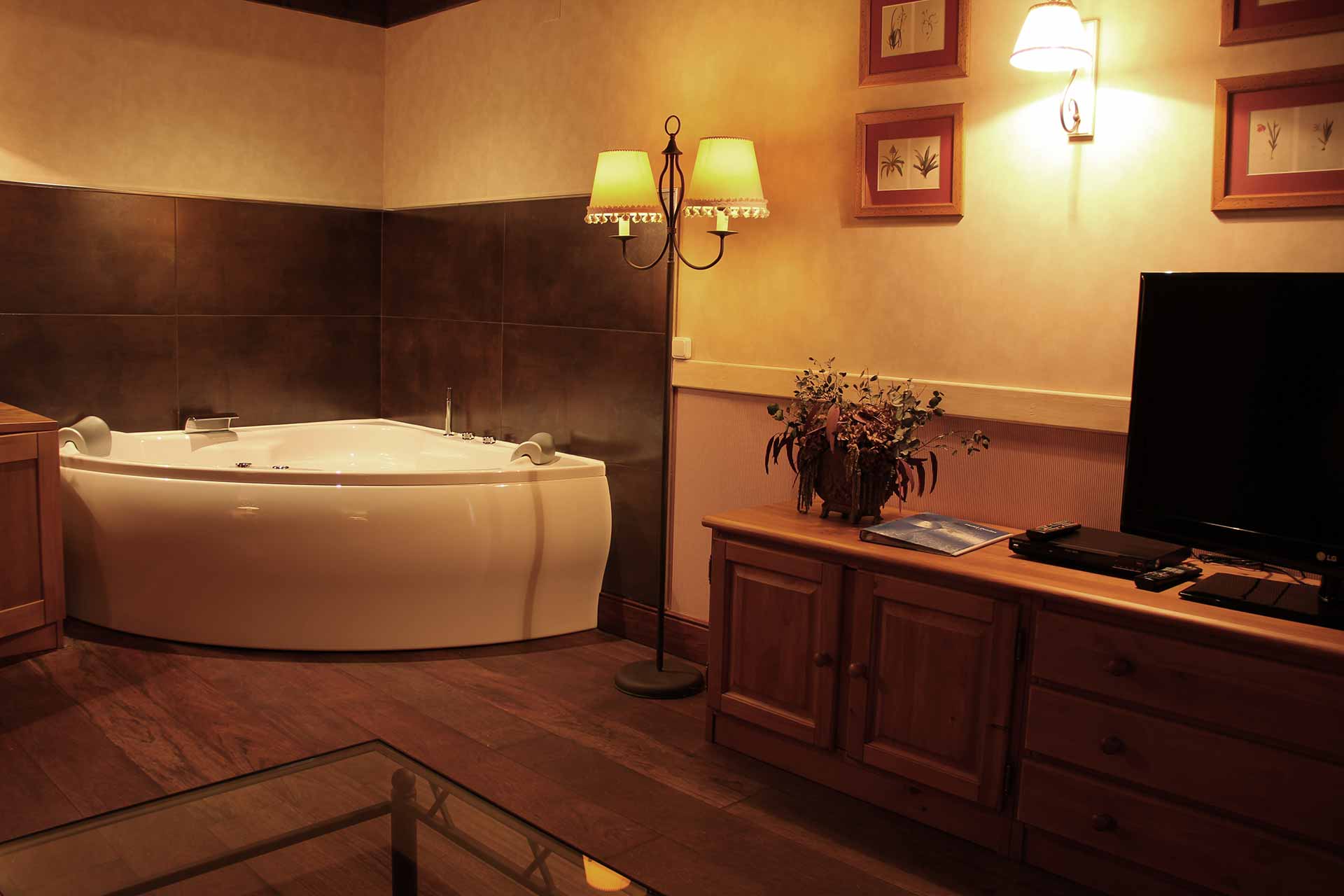 Junior suite con jacuzzi