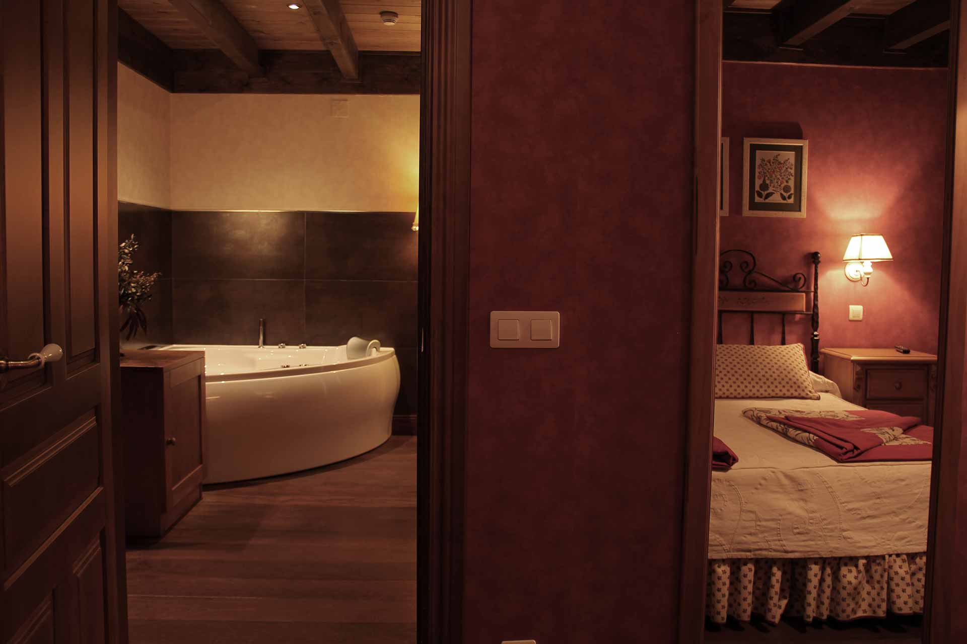 Junior suite con jacuzzi