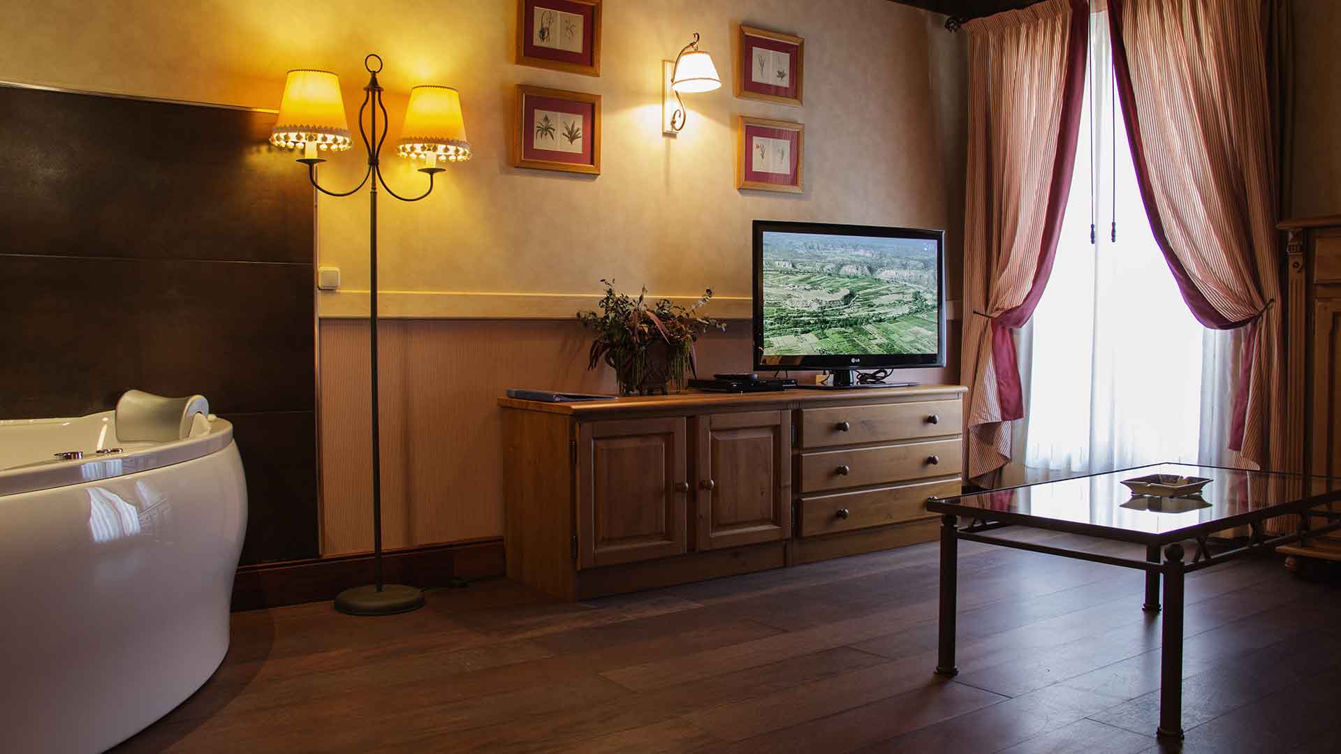 Junior suite con jacuzzi