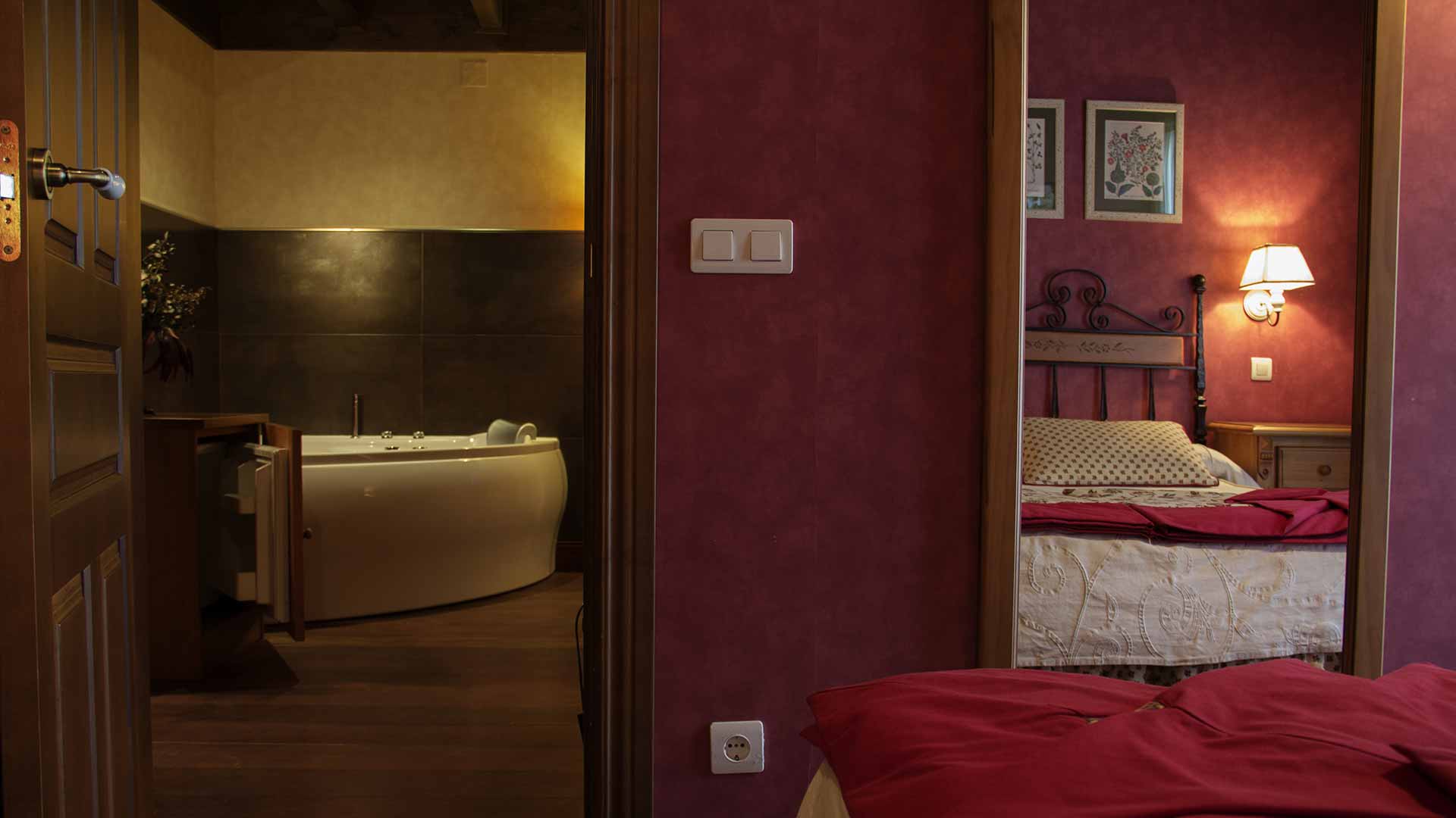 Junior suite con jacuzzi