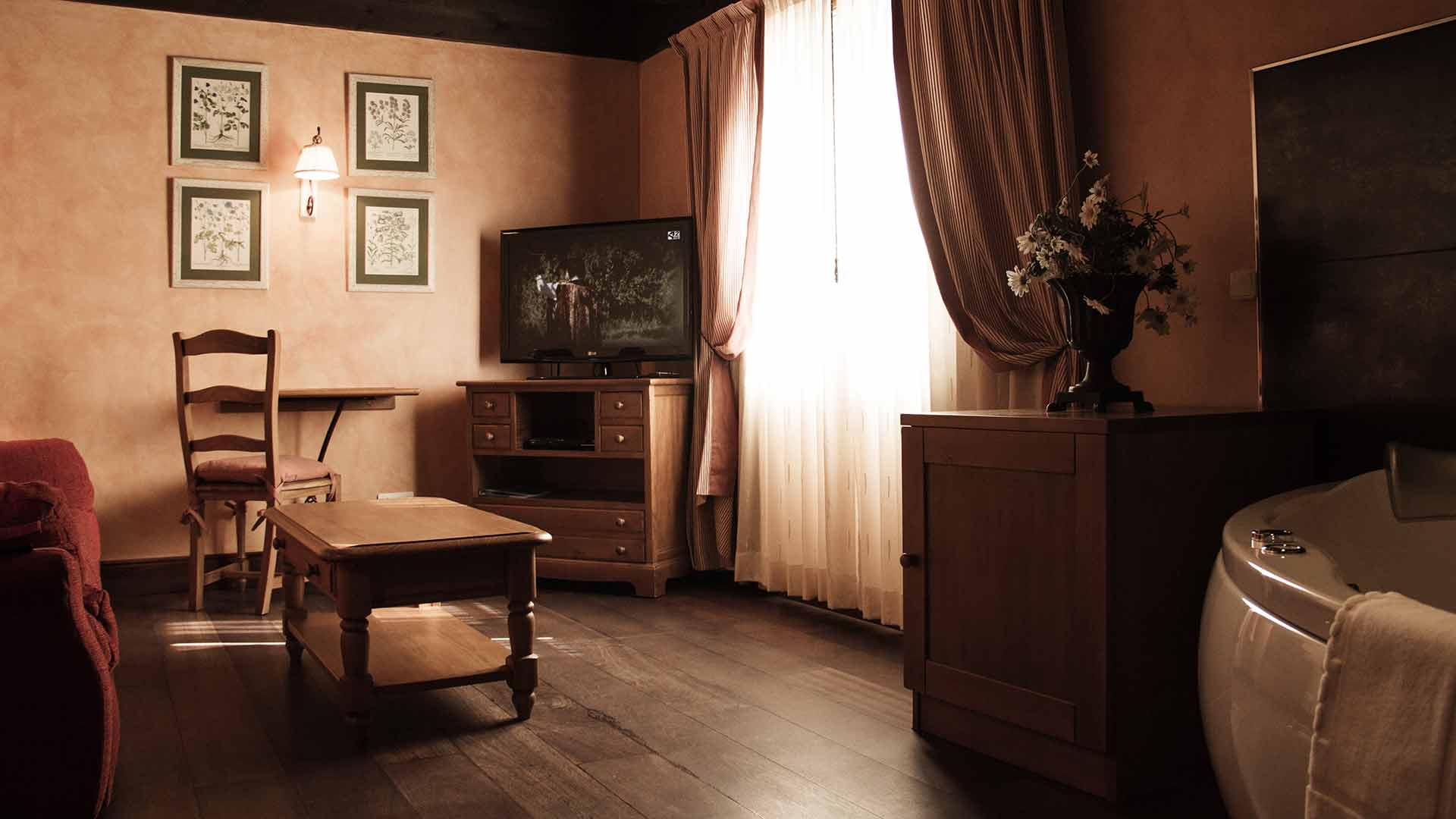 Junior suite con jacuzzi