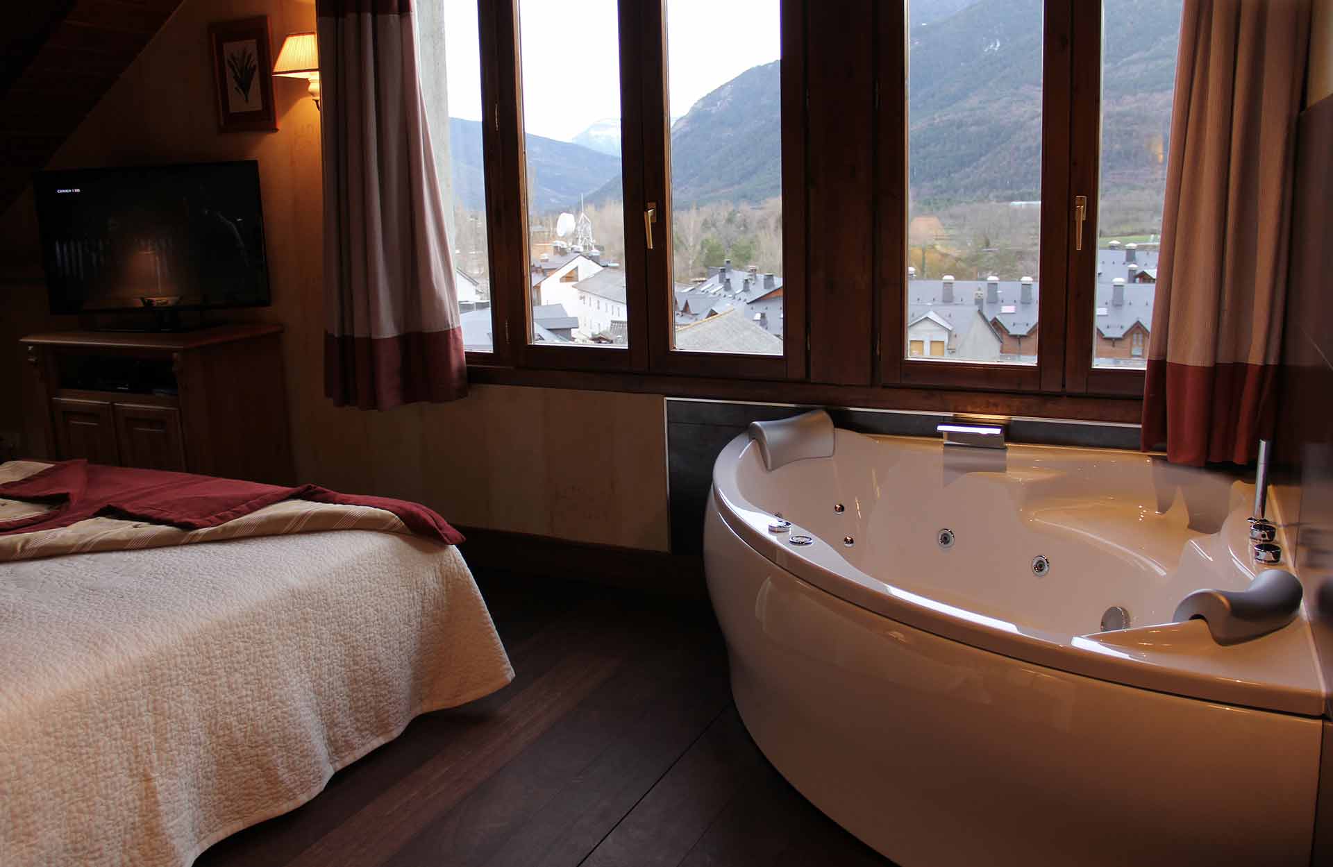 Junior suite con jacuzzi
